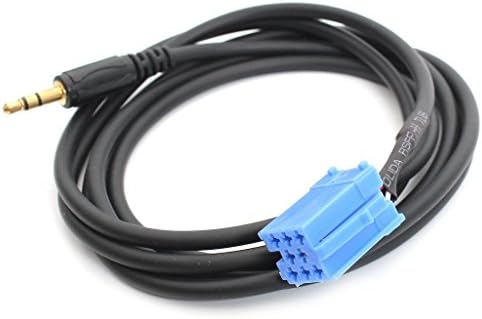 aux adapter ,Yomikoo 3.5mm Plug Auxiliary Car Aux Line In Adapter Fit For VW suitable for all common MP3 player and the iPhone iPod