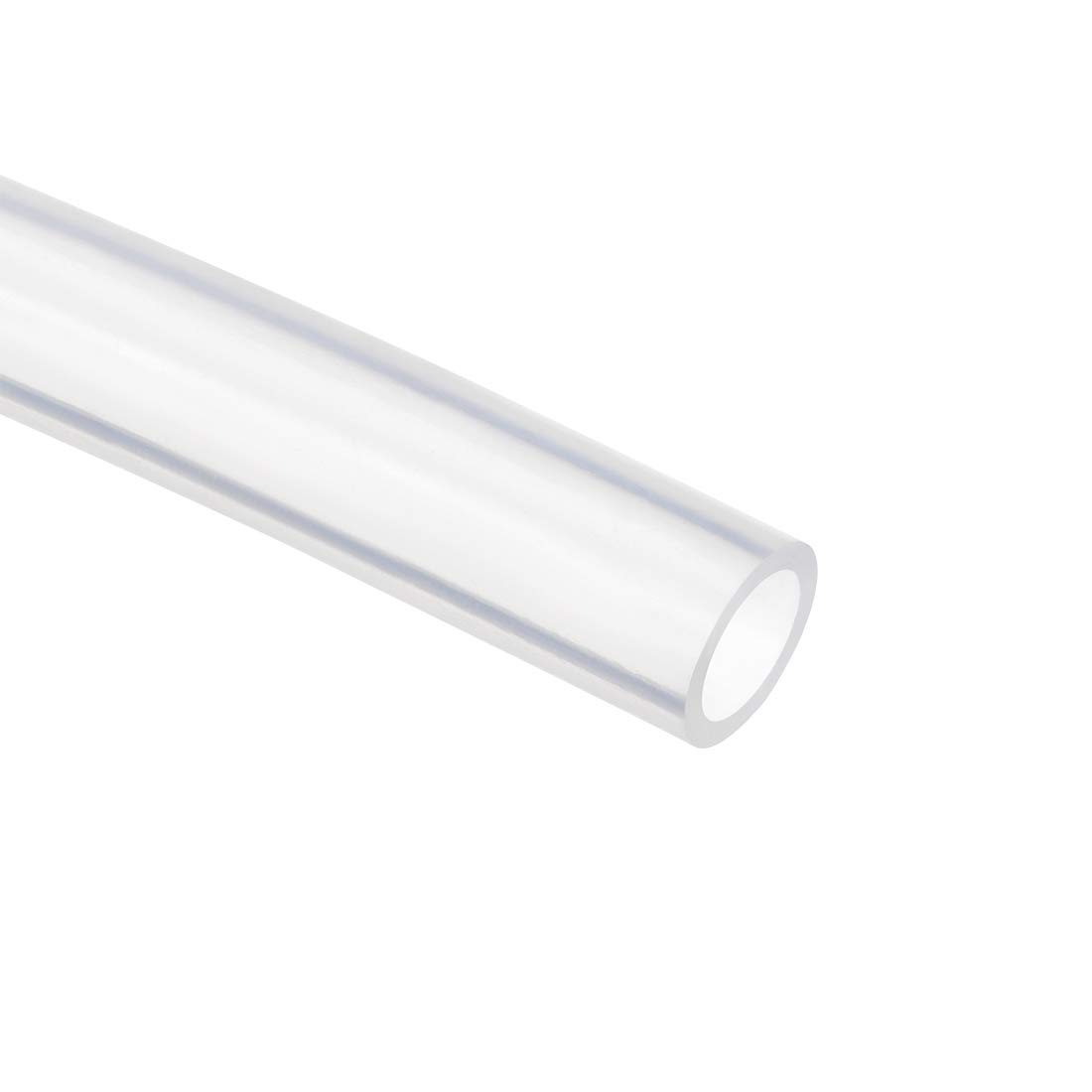 sourcing map Silicone Tubing 3/8"(9mm) ID x 1/2"(12mm) OD 3.3ft(1m) Silicone Rubber Tube Air Hose Pipe for Pump Transfer Clear