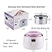 Wowax Wax Warmer Hard Wax Beads Hair Removal Waxing Kit with Wax Applicator Sticks for Adults (Unisex) Body Hair Removal