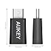 AUKEY USB-C Adapter Type-C to Micro USB Adapter for MacBook Pro, Samsung Galaxy S8, Nexus 6P 5X, LG G5 V20, Google Pixel and More