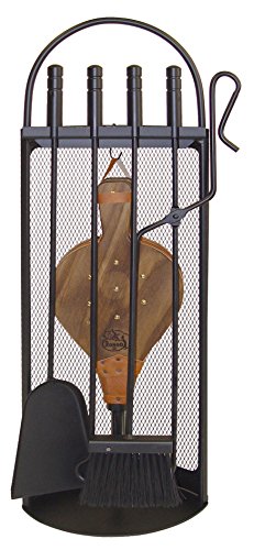 Imex el zorro 10047 - Gioco per caminetto arch-mesh (a soffietto 68 x 23 x 14 cm) di colore nero utile