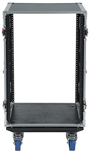Gator 16U, Standard Audio Road Rack Case with Casters (G-TOUR 16U CAST)
