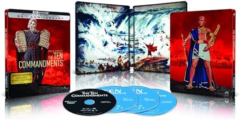 Amazon.com: The Ten Commandments (Six-Disc Limited Edition Blu-ray 