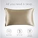 Bedsure Satin King Size Pillow Cases Set of 2, Taupe, 20x40 inches - Pillowcase for Hair and Skin - Satin Pillow Covers with Envelope Closure