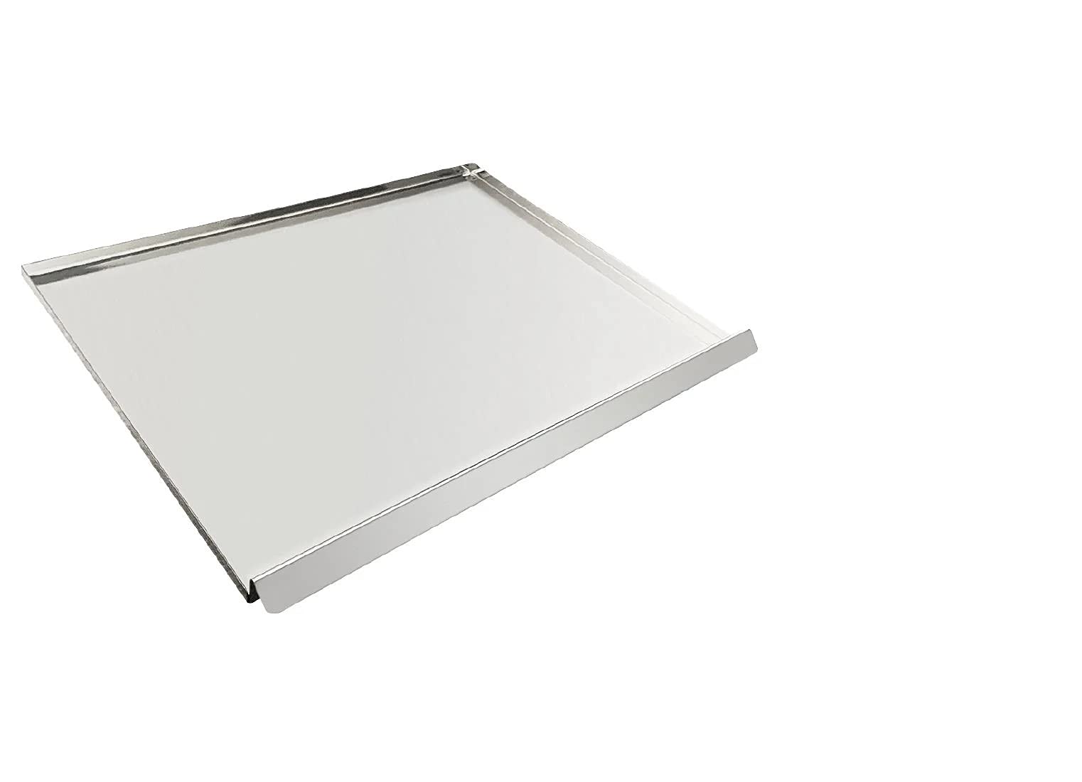Rowlett Crumb Tray 380x 212mm - Rectangular Heavy Duty Stainless Steel Replacement Tray AK236