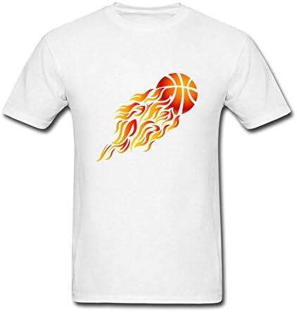 Aeenohik Men's Flame Fire Ball Symbol Short Sleeve T shirt XL