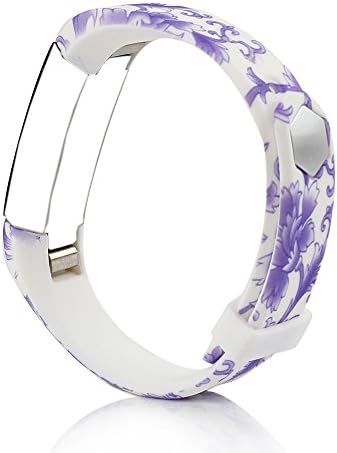 Sunmitech Replacement Accessories Band for Fitbit Alta, with Metal Clasp and Fastener, Adjustable Wristband Design, Multi Colors, Band Only