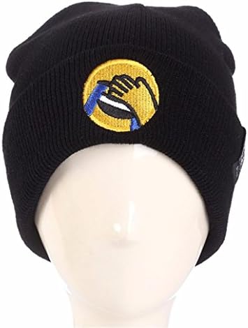 Beanie for Women, Heyl Emoji Floral Print Baggy Wool Knitted Ski Beanie Hat Skully Beanie Caps (E)