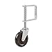 Shepherd Hardware 9785 9785E Spring Loaded Gate Caster, 4-Inch, Black primary