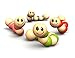 BeginAgain Earthworms - Promote Creative Thinking & Fine Motor Skills - Red, Kids 1 & Up