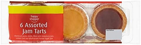 ( 6 Pack ) Happy Shopper 6 Assorted Jam Tarts
