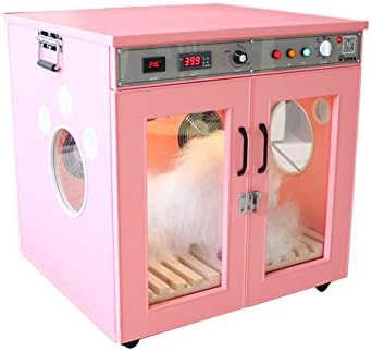 GXYHJX Automatic pet drying box, large space, quiet, sterilizable pet hair dryer, pink
