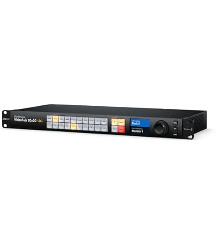 Amazon.com: Blackmagic Design Videohub 40x40 12G Video Router