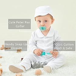 pureborn Unisex Baby Boys Girls Spring Fall Romper