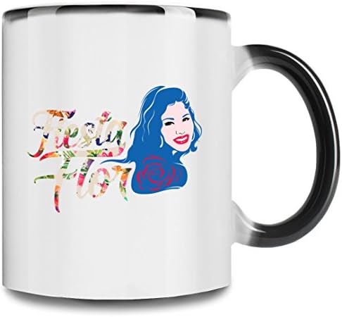 Como La Flor Premium Full Color Changing Mug| 11Oz|Drink W/Style In Our Unique Color Changing Mug Ceramic W/Glossy…