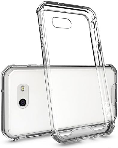 Exact Design Prism Galaxy J7 2017 Case Scratch Resistant Slim-Fit Transparent TPU Bumper Case for Samsung Galaxy J7 Sky Pro / Galaxy J7 Perx / Galaxy J7 V / Galaxy J7 2017 - Clear/Clear