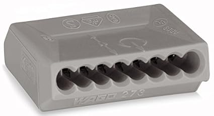 Wago 8-Leiter Verbindungs-Dosenklemme 1,5 qmm, 273-108