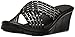 Skechers Cali Women's Promenade Star Light Wedge Sandal, Black Gem, 8 M US