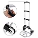 Portable Heavy Duty Folding Hand Truck Luggage Cart Large Capacity, Industrial/Travel/Shopping (Style2-150 lbs)