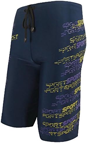 DigerLa Men's Fashion Jammer Swimsuit Swimwear Swim Shorts Trunks Blue