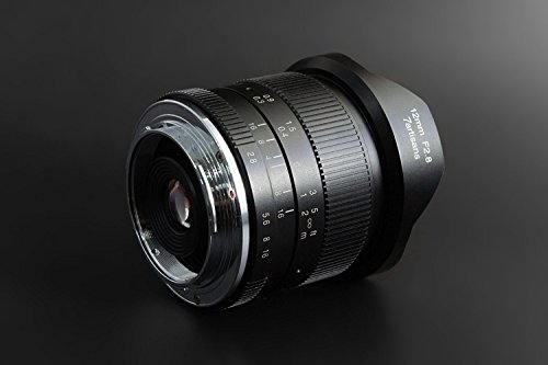 7Artisans 12 mm F2.8 APS-C Grand Angle objectif fixe manuelle pour Fuji X Mount Camera comme X-A1 X-a10 X-A2 X-a3 X-at X-M1 XM2 X-T1 X-T10 X-t2 X-t20 X-Pro1 X-pro2 X-E1 X-E2 X-E2s - Image 3