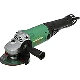 Metabo HPT Angle Grinder, 5-Inch, 11-Amp Dust-Resistant Motor, Trigger Lock-On, 10,000 RPM, Compact & Lightweight Design, 1-Y