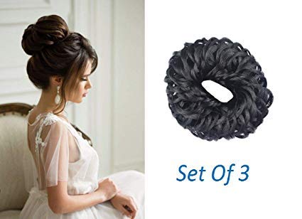 Buy Morges Juda Bun Maker Rubber Band For Women And Girls Wedding
