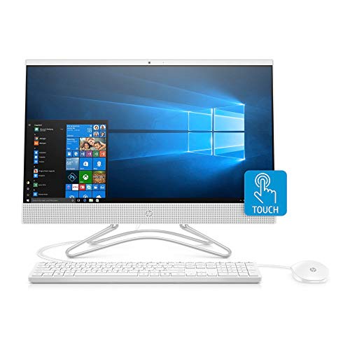 HP 24-F0051 23.8-inch Full HD Touchscreen All in One PC with Intel Quad Core Processor 8GB 1TB HDD Win 10 Home (Renewed)