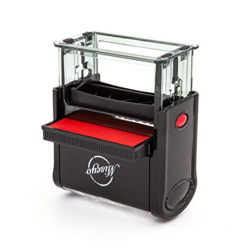 Return to Sender NOT at This Address - Miseyo Self Inking Rubber Stamp - Red Ink - Large Size (2 Refill Ink pad Included)