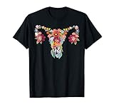 Floral Ovary Uterus Rights Feminist TShirt