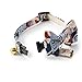 Necoichi Kabuki Charm Bow Tie Cat Collar (Navy)