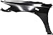 OE Replacement Honda Accord Front Passenger Side Fender Assembly (Partslink Number HO1241147)