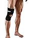 Copper Compression Extra Support Knee Brace - Open Patella Neoprene Stabilizer Design for Sprain, Athletic Injury Recovery - Adjustable for Men & Women - Fits Right/Left Knees - 1 Brace