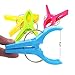 GikBay Beach Towel Clips, Towel Holder in 4 Fun Bright Colors for Beach Chair or Pool Loungers on Your Cruise, Keep Towel from Blowing Away, Set of 8