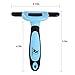 Dog Brush - Professional Pet Cat Dog Grooming Brush - Effectively Pet Deshedding Brush - Reduces Shedding Up to 95% Best Dog Hair Brush for Small Large Dogs Cats Pets Long Short Hair