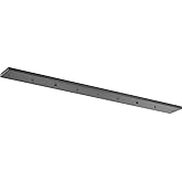 Progress Lighting P860004-143 Five-Light Linear Pendant Canopy, Black