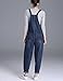 Yeokou Women's Casual Denim Cropped Harem Overalls Pant Jeans Jumpsuits