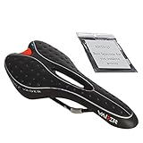 ANTEQI Vader Ptom MTB Mountain Road Bike Bicycle Cycling Saddle Seat Cushion Pad Black (VD 106)