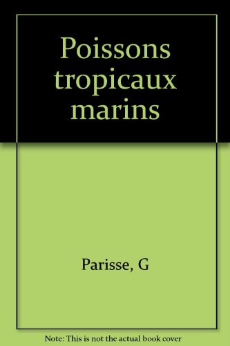 Poissons tropicaux marins