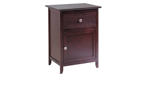 Gallinas 1 Drawer Nightstand Includes One Drawer And A Storage Cabinet This Night Stand Is Finished And Sanded In Multiple Stages To Distress The Piece And Give It The Look Of A