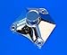 Chrome Solenoid Starter Button Cover for Harley-Davidson