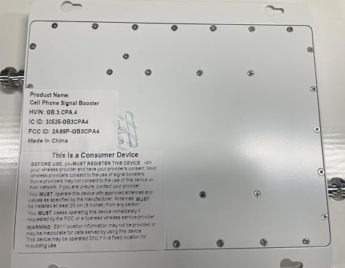 3G 4G LTE 5G Amplificador de Señal Celular Banda 2/4/5/25/66 850/1700/2100/1900MHz Amplificador de Señal de Teléfono Celular con Antena Kit para Movistar, AT&T, Telcel