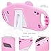 pzoz Tablet Case for Kids Compatible with 7 Tablet 7in Shock Proof Handle Protector Stand Girls Boys 7inch Cover for Tablet 7 inch 7th Edition Generation 2017 Release (Pink)