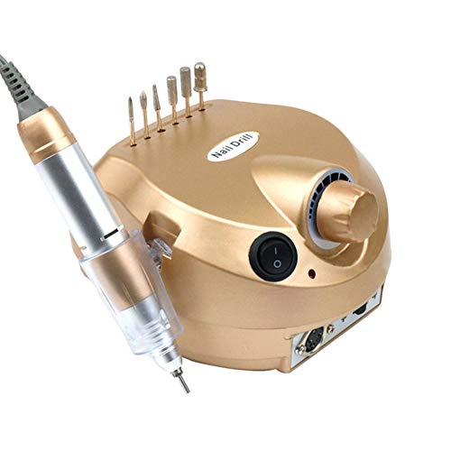 Electric Nail Drill,Professional 30000RPM Nail Drill Machine,Electric Nail File Manicure Drill Set for Acrylic Gel Nail,E File Nail Drill with Low Heat/Noise/Vibration,110V