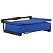 Flash Furniture Grandstand Portable Stadium Seat for Bleachers or Benches, Folding Padded Stadium Chair with Carrying Handle, 500 lb. Weight Capacity, Blue