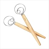 Orblue Professional-Grade Danish Dough Whisk 2-pack
