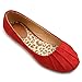 Ollio Women's Ballet Shoe Comfort Faux Suede Flat