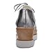 Lucksender Womens Pierced Lace-up Fashion Hollow Wedge Mid Heel Oxfords Shoes