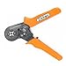 ZJchao Self-Adjusting Ratchet Ferrule Crimp Pliers Tool, 23 to 10AWG (0.25 to 6.00mm2)
