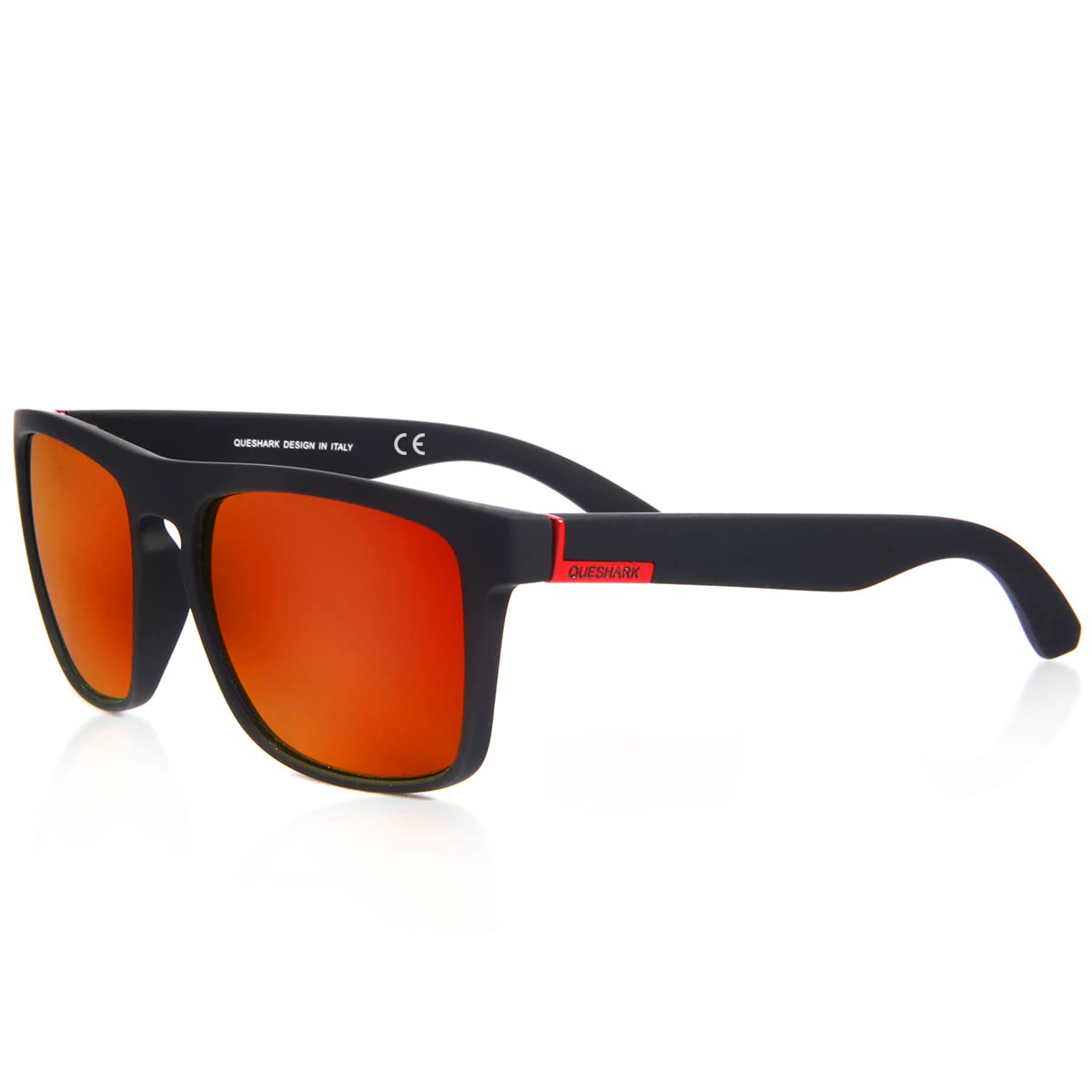 Queshark Polarised Sunglasses Classic Style Retro Sun Shades Eye Glasses UV400 Protection Unisex For Men Women Golf Cycling Sports Fishing Travel